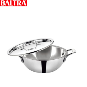 BALTRA Kadhai Triply Stainless Steel Cookware - 30cm