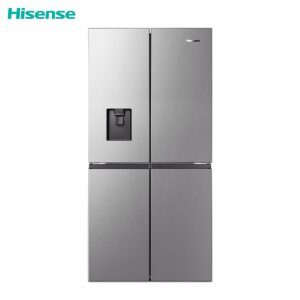Hisens RQ56WC4SS - 510 Litres Inverter 4 Crossed Side -By-Side Door Refrigerator With Stainless Steel Pure Flat Design