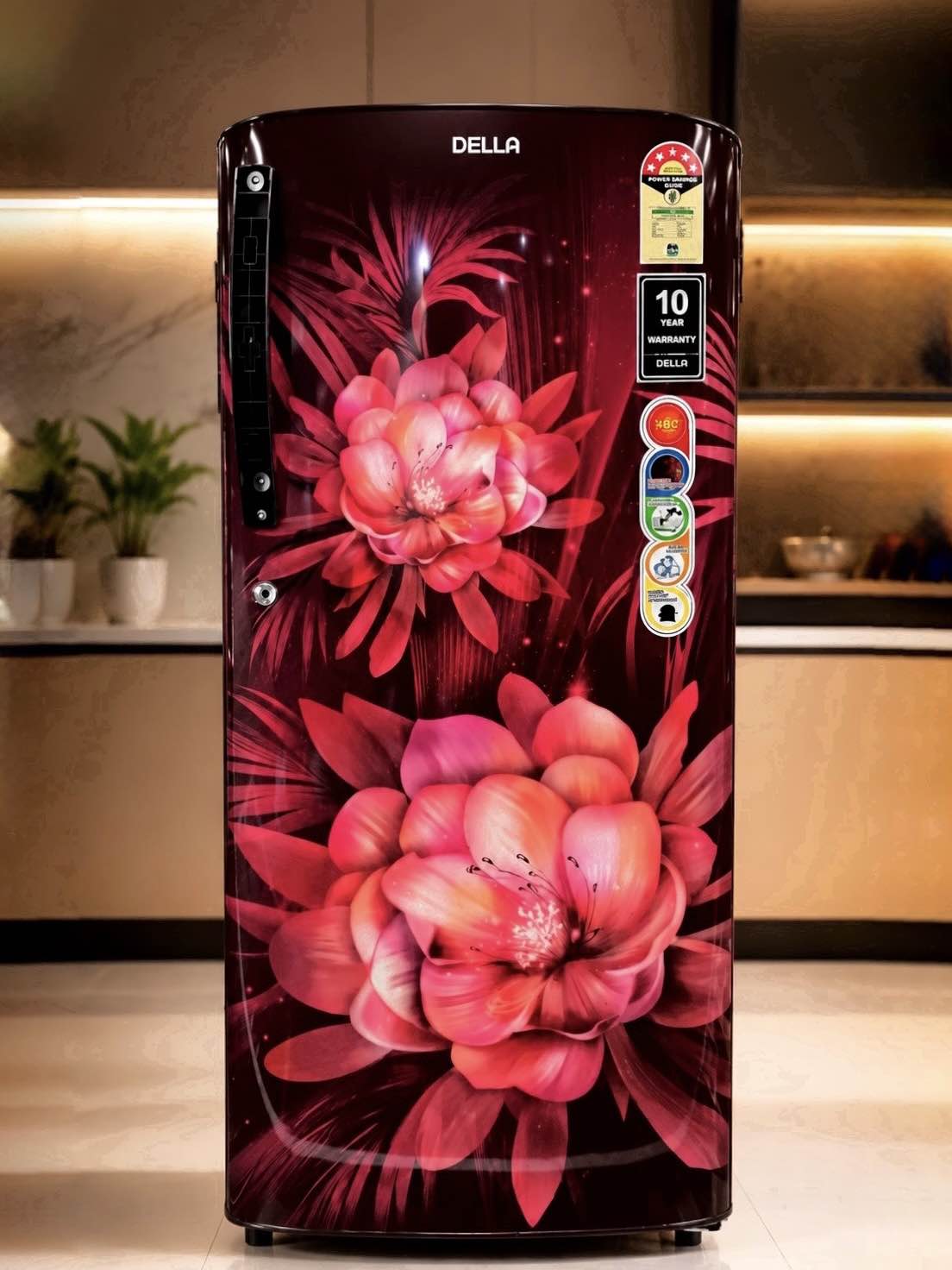 DELLA 220 Litres Single Door Refrigerator