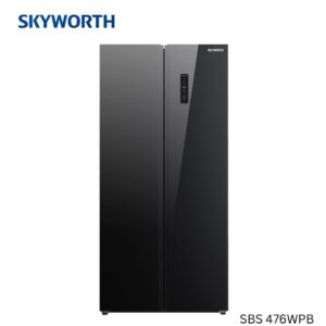Skyworth SBS 501WPG 473 Litres Side By Side Inverter Refrigerator