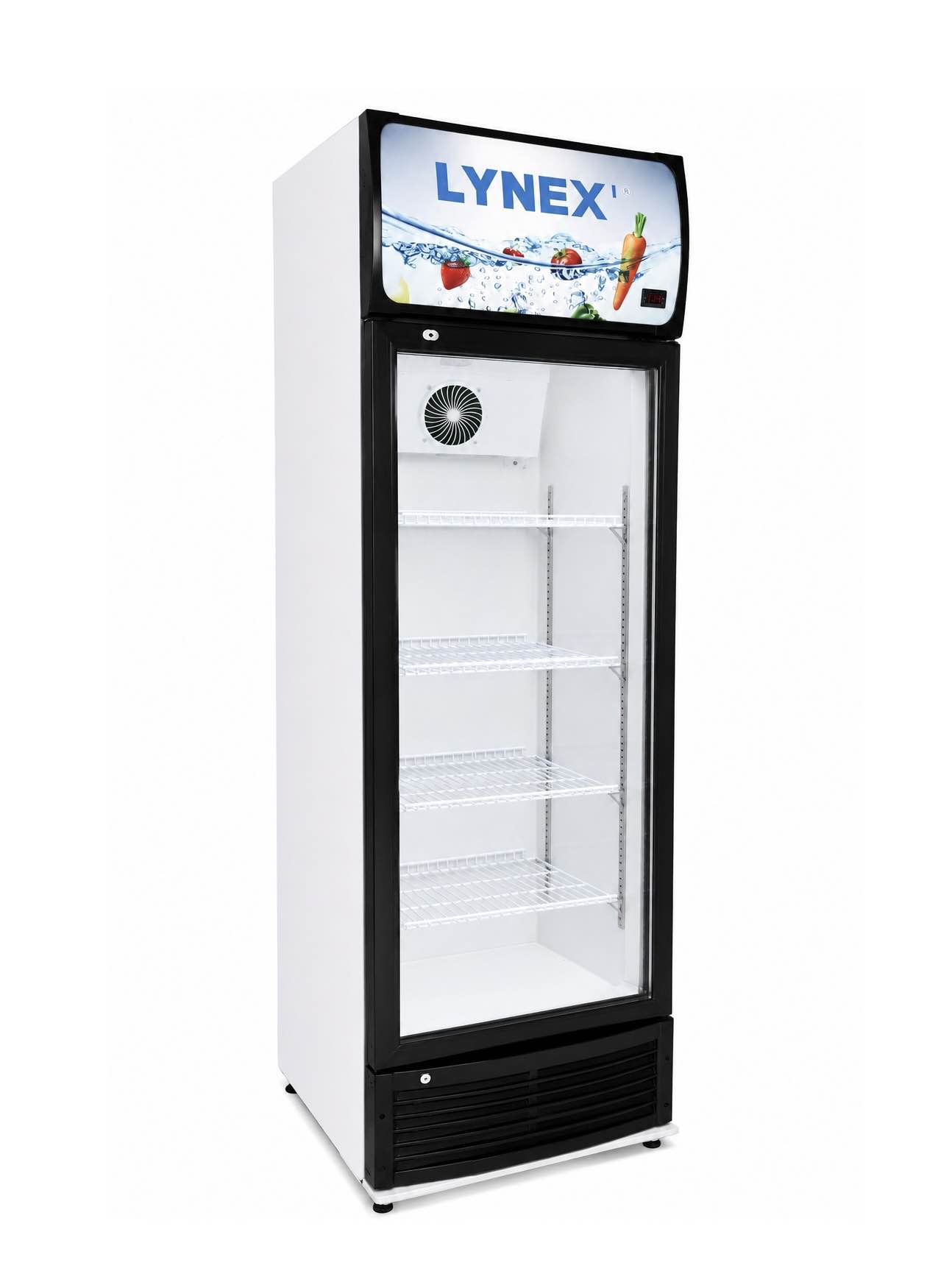 LYNEX 385 Litres Upright Showcase Chiller
