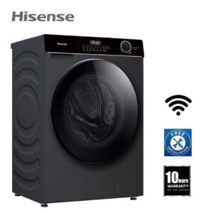 Hisens 10.5 Kg Fully Automatic Inverter WiFi Front Load Washing Machine