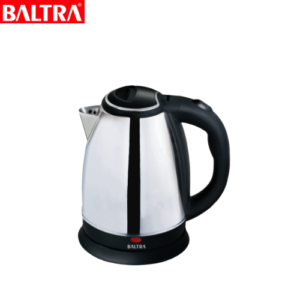 BALTRA Electric Kettle | Supreme | 1.8 L | 360° cordless kettle | Concealed heating element | High grade SS body | Cool touch handle with finger protector | Boil dry protection | Auto cut off function | 1100 W | 12 Months warranty
