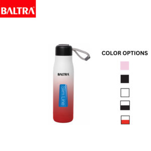 BALTRA Sports Bottle | Cardio | BSL 417 | Double walled stainless steel | Made with stainless steel 304 | Keep hot & cold for 12 hours | Copper coating | Stay fresh no odors | Comfortable grip | 550 ml