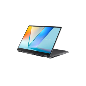 ASUS VIVOBOOK FLIP S14 TP3407SA | Intel Core Ultra 5 226V | 16GB RAM | 512GB NVMe SSD | 14 WUXGA OLED TOUCH 360 | Backlit Keyboard | Fingerprint | Genuine Win 11 | Silver | Backpack | Mouse | 2 Year Int'l Warranty | 1 year Perfect Warranty