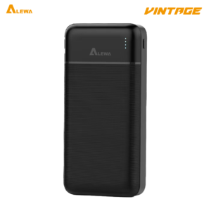 ALEWA VINTAGE 20000 mAh Power Bank | PD Fast Charging | Rapid 2x Recharge | Charge Two Devices at Once